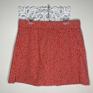 SPORT SAVVY size PL Petite LARGE SKORT Shorts Skirt Pickleball Athleisure ORANGE